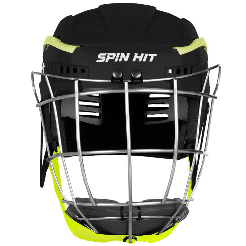 Hurling Helmet Black / Yellow