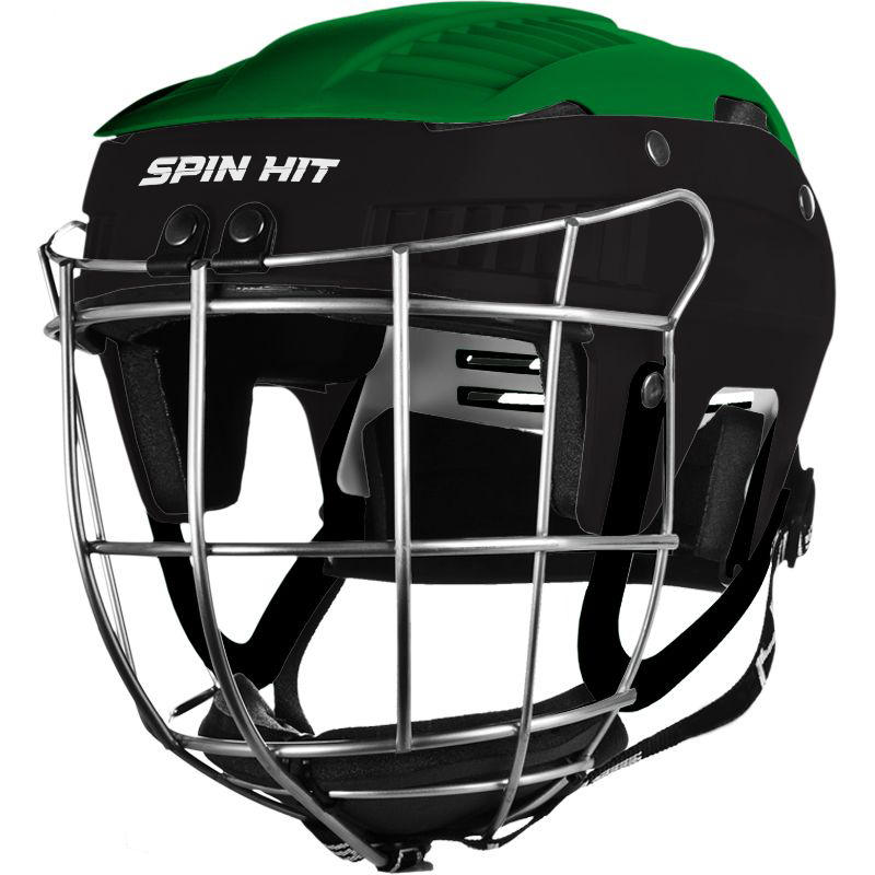 Hurling Helmet Green / Black