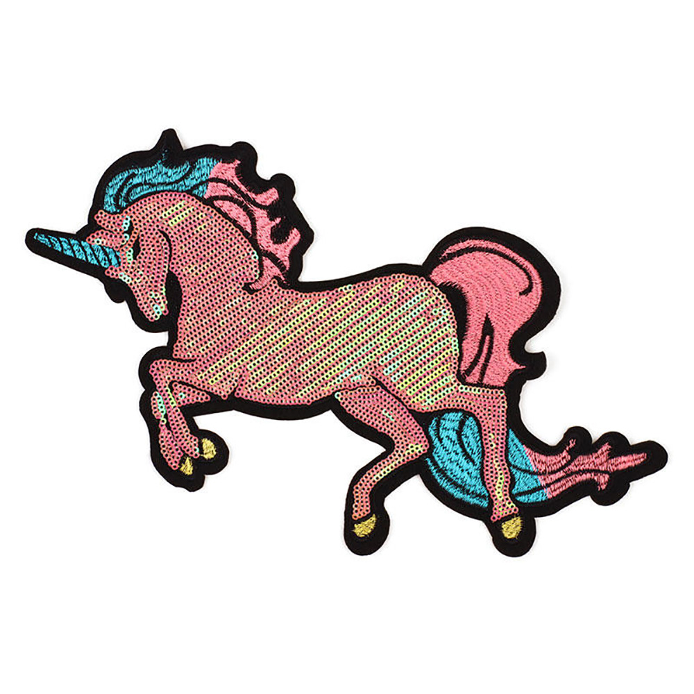 Sequin rhinestone patch beaded applique for clothing