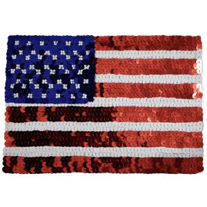 Sequin rhinestone patch beaded applique for clothing